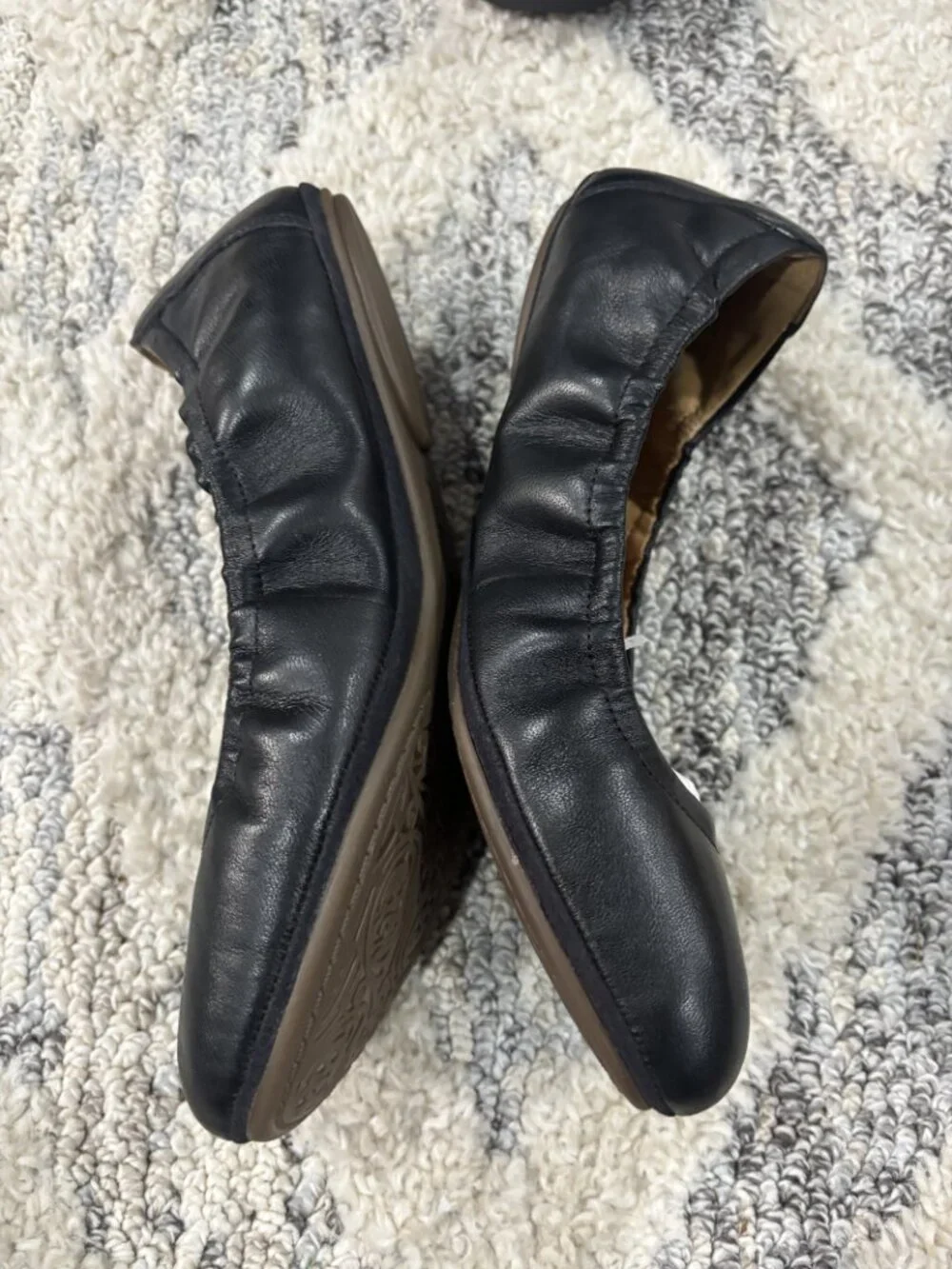Clarks Artisan Black Ballet Flat Size 7.5 M